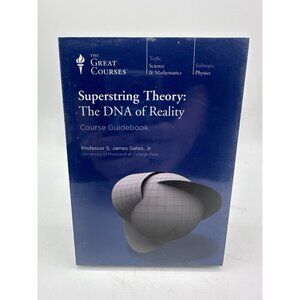 The Great Courses Superstring Theory DNA of Reality DVD & Guidebook New/Sealed